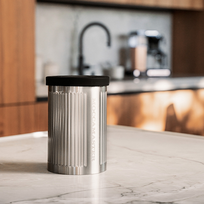 Moccamaster kaffedåse stål H18 cm