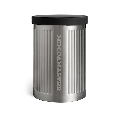 Moccamaster kaffedåse stål H18 cm