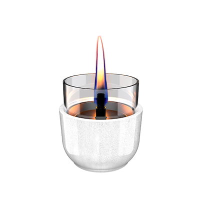 Tenderflame Violet 8 lanterne reactive glace hvid