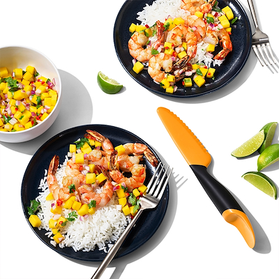 OXO Good Grips mango-kniv med ske