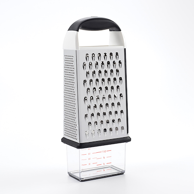 OXO Good Grips box grater rivejern sort