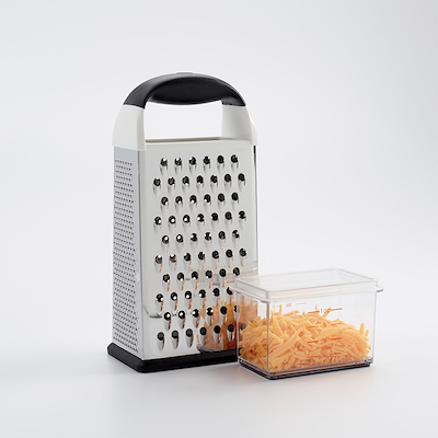 OXO Good Grips box grater rivejern sort
