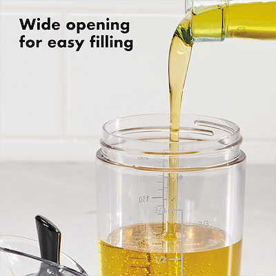 OXO Good Grips dressingflaske sort