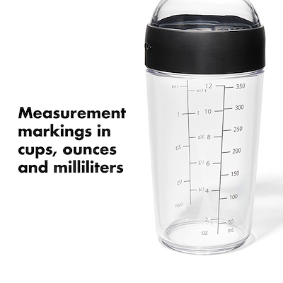 OXO Good Grips dressingflaske sort