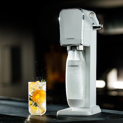 Sodastream Art danskvandsmaskine hvid 1 liter inkl. kulsyrepatron