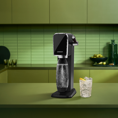 Sodastream Art danskvandsmaskine sort 1 liter inkl. kulsyrepatron