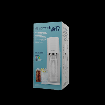 Sodastream Terra danskvandsmaskine hvid 1 liter