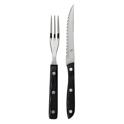 Gense Old Farmer Black grillbestik 4 dele