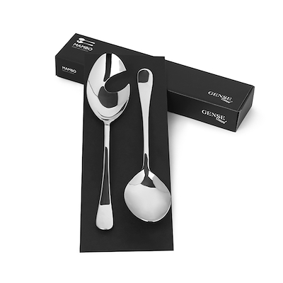 Gense Mambo salatbestik poleret stål