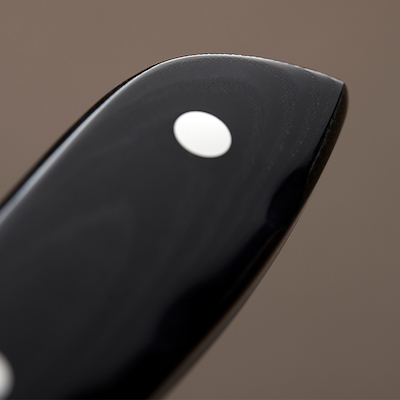 Gense Old Farmer Micarta steakknive XL 23,5 cm 4 stk. sort