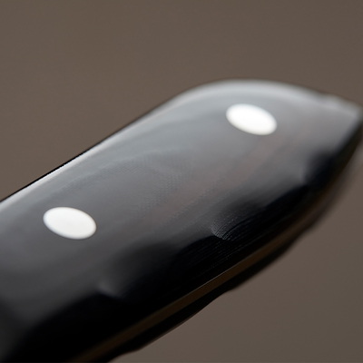 Gense Old Farmer Micarta steakknive XL 23,5 cm 4 stk. sort