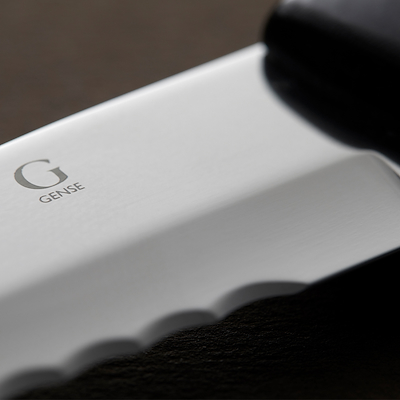 Gense Old Farmer Micarta steakknive XL 23,5 cm 4 stk. sort