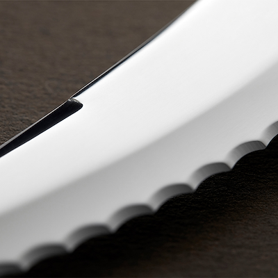 Gense Old Farmer Micarta steakknive XL 23,5 cm 4 stk. sort