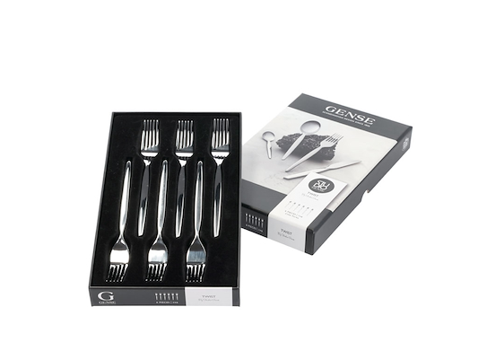 Gense Twist kagegaffel 6 stk.