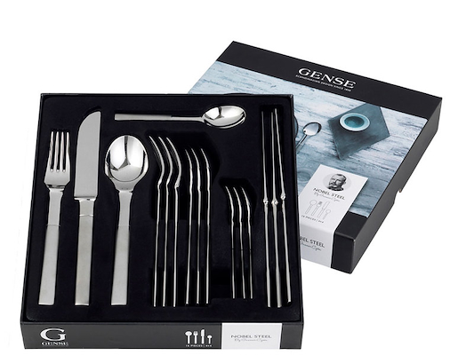 Gense Nobel bestiksæt 16 dele mat stål