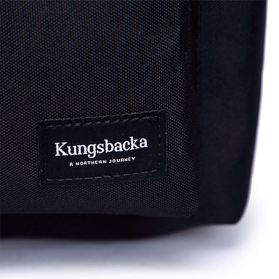 Kungsbacka Runa rygsæk small black 4,9 liter