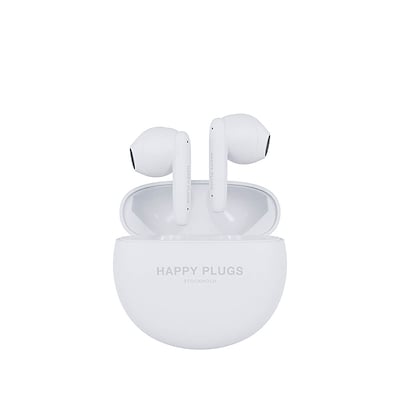 Happy Plugs Joy Lite TWS høretelefoner hvid