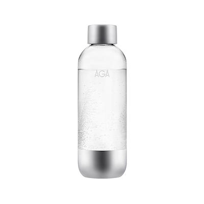 Aqvia flaske PET stål 1 liter