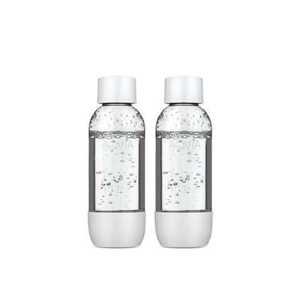 Aqvia PET flaske hvid 2 stk. 500 ml