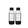 Aqvia PET flaske sort 2 stk. 500 ml