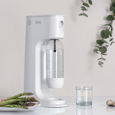 Aqvia Balance sodavandsmaskine snow white 43,6 cm