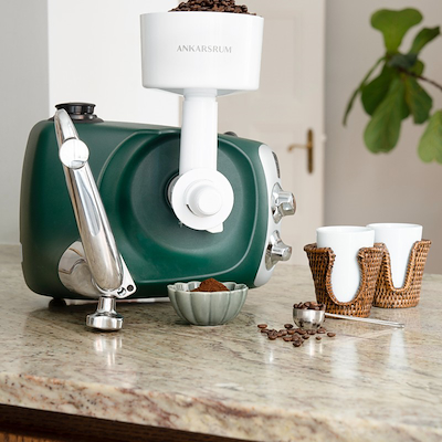 Ankarsrum Assistent Original kaffe- og melkværn hvid