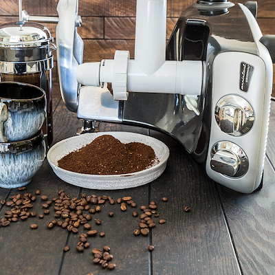 Ankarsrum Assistent Original kaffe- og melkværn hvid
