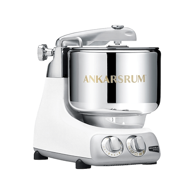 Ankarsrum Assistent Original køkkenmaskine mat hvid 7 liter 1500 watt