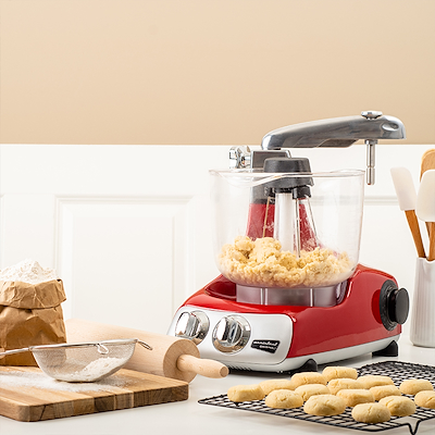 Ankarsrum køkkenmaskine rød 7 liter 1500 watt