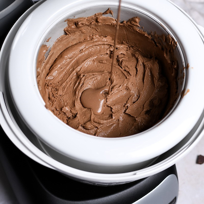 Ankarsrum fryseskål til ismaskine hvid 1,5 liter