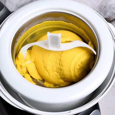 Ankarsrum fryseskål til ismaskine hvid 1,5 liter