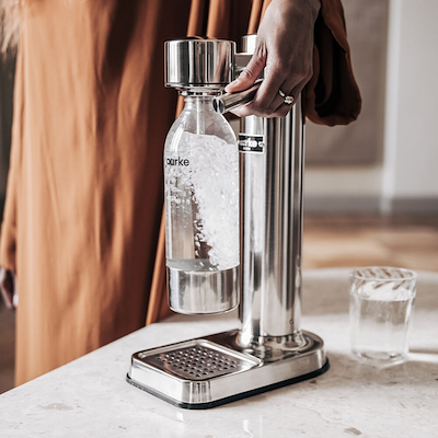 Aarke Carbonator 3 sodavandsmaskine poleret stål