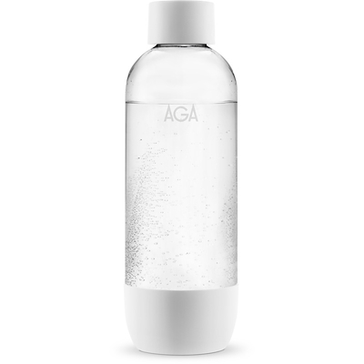 Aqvia/AGA PET flaske hvid 1 liter