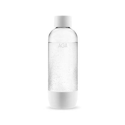 AGA PET flaske hvid 1 liter