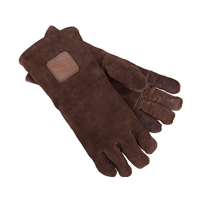 OFYR grillhandsker brun ruskind