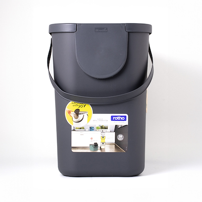 Rotho affaldsspand 25 liter antracit