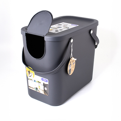 Rotho affaldsspand 25 liter antracit