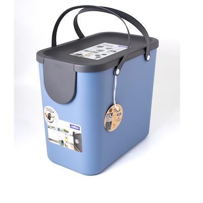 Rotho affaldsspand 25 liter blå