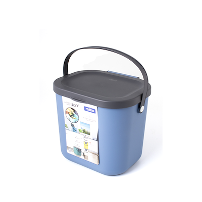 Rotho affaldsspand 6 liter blå