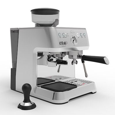 Solis Grind & Infuse Perfetta espressomaskine silver