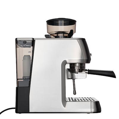 Solis Grind & Infuse Perfetta espressomaskine silver