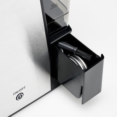 Solis Grind & Infuse Perfetta espressomaskine silver