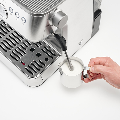 Solis Grind & Infuse Perfetta espressomaskine silver