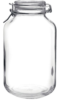 Bormioli patentglas 4 liter