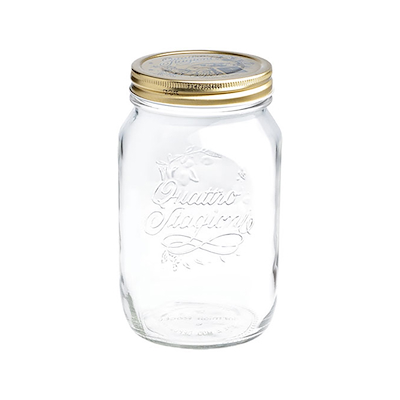 Bormioli henkogningsglas med låg 1 liter