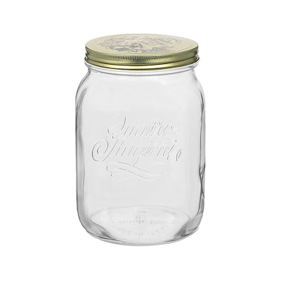 Bormioli henkogningsglas med låg 2 liter