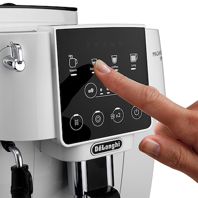 DeLonghi Magnifica Start ECAM220.20W espressomaskine hvid 1450 watt
