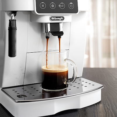 DeLonghi Magnifica Start ECAM220.20W espressomaskine hvid 1450 watt