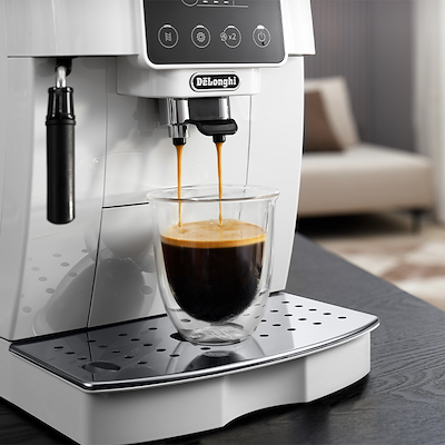 DeLonghi Magnifica Start ECAM220.20W espressomaskine hvid 1450 watt