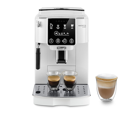 DeLonghi Magnifica Start ECAM220.20W espressomaskine hvid 1450 watt